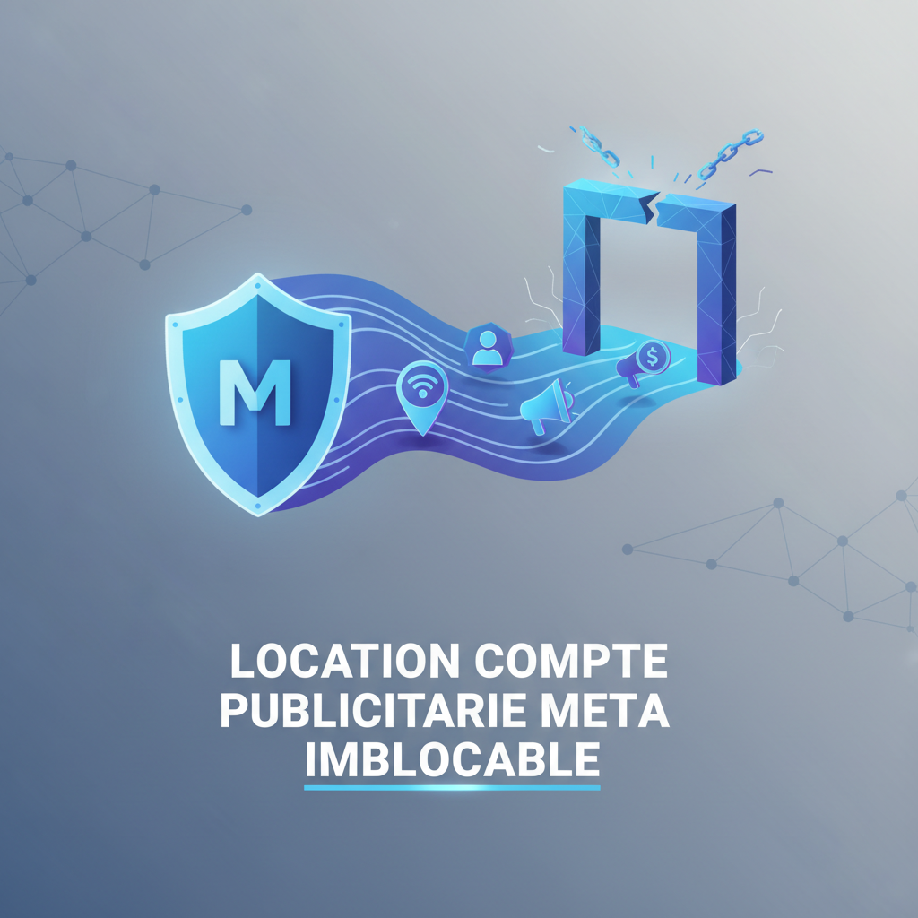 location compte publicitaire meta imblocable
