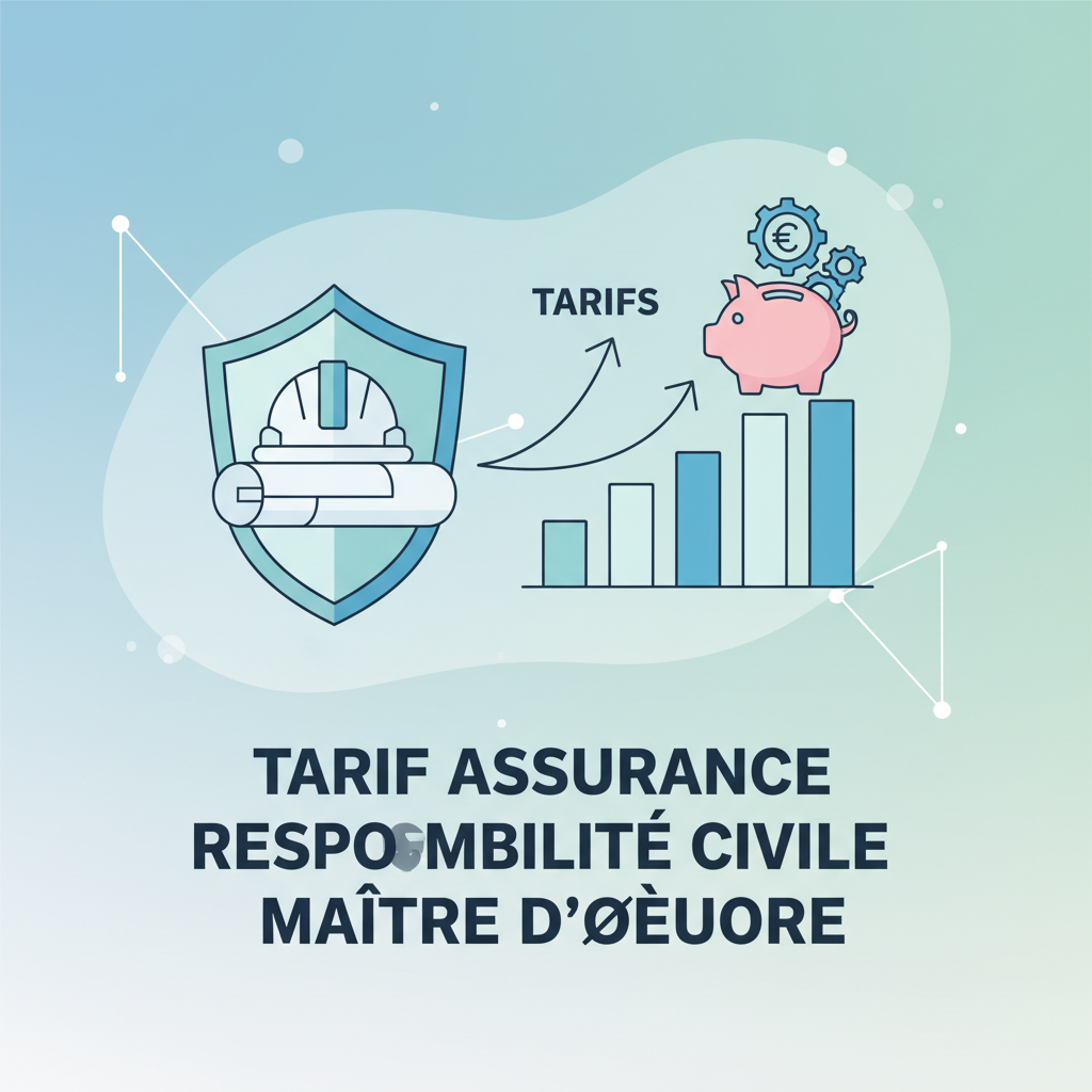 tarif assurance responsabilité civile maître d'œuvre
